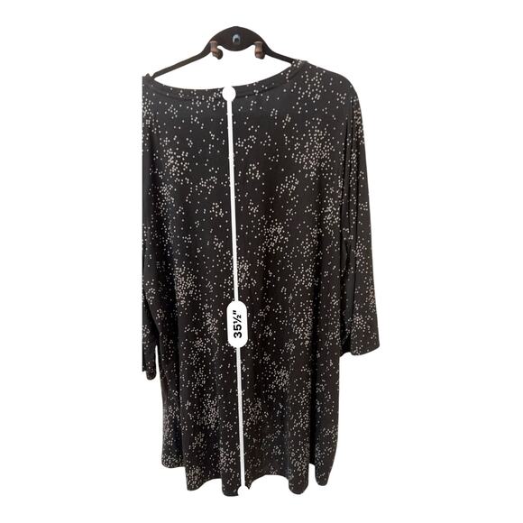 Lane Bryant
Lane Bryant Black & White Polka Dot Swing Tunic Top Size 22/24 Pls - Picture 5 of 8